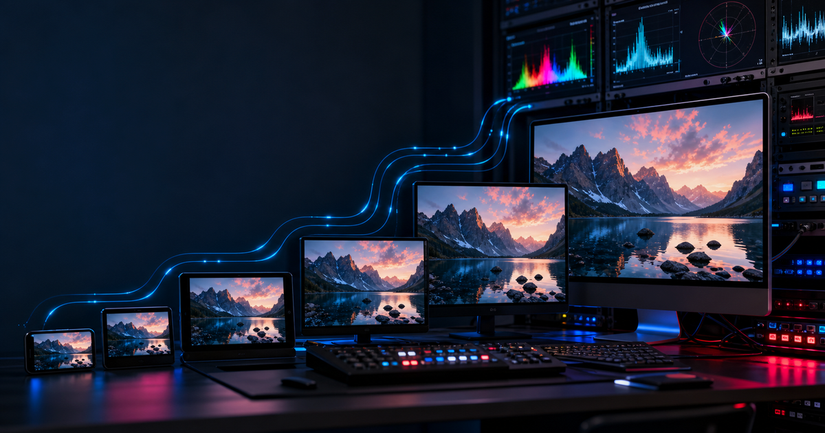 Understanding Encoding Ladders: How Adaptive Video Quality Really Works