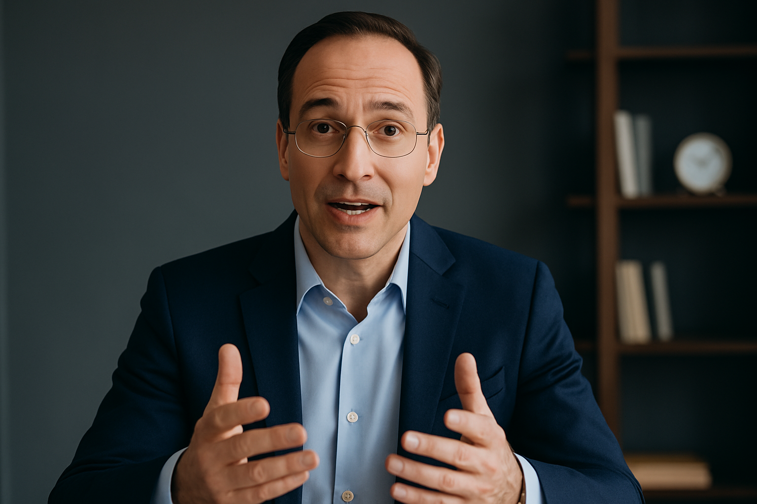 Executive recording video